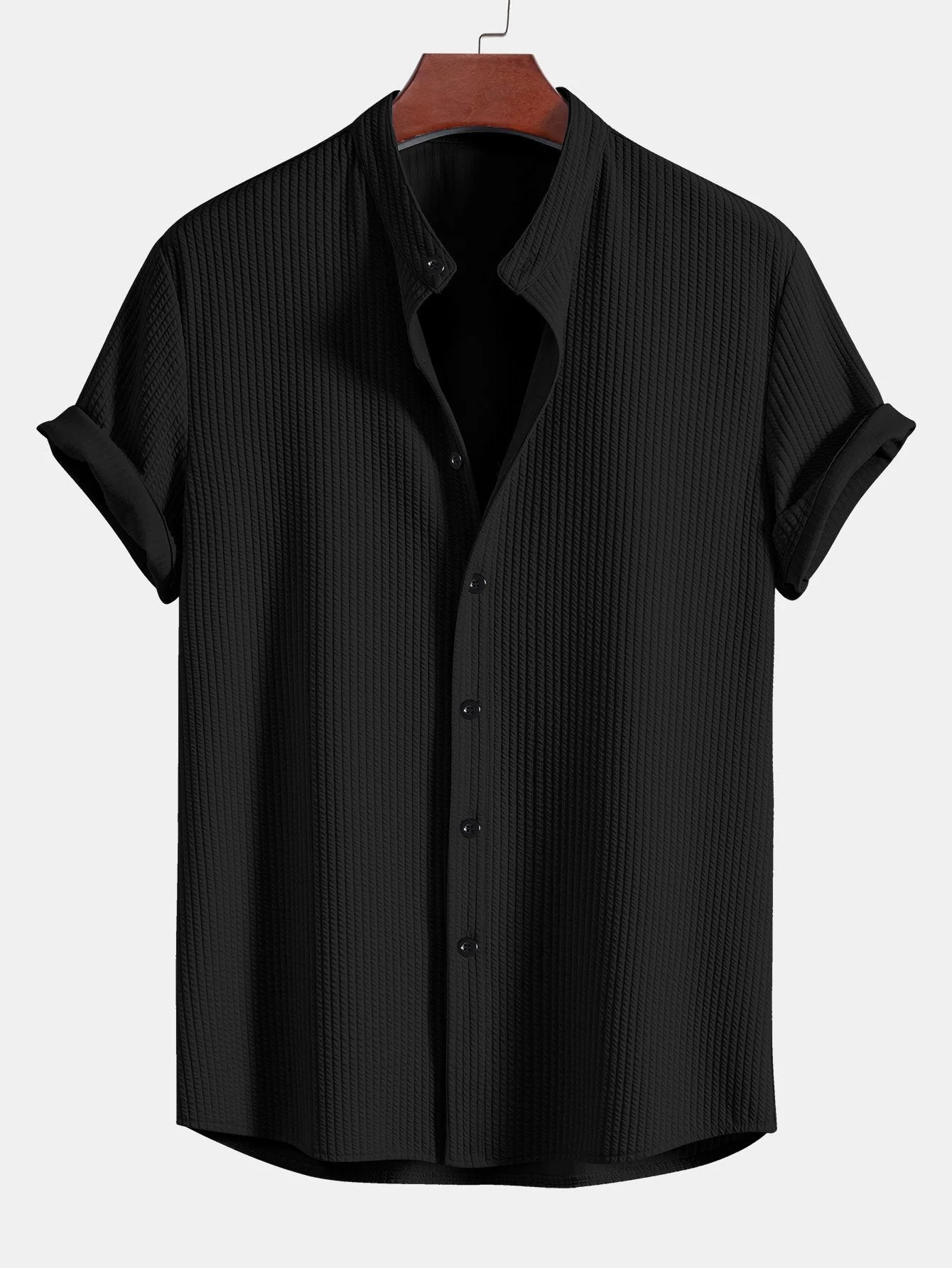 PORTO CERVO Textured Shirt - Image 7
