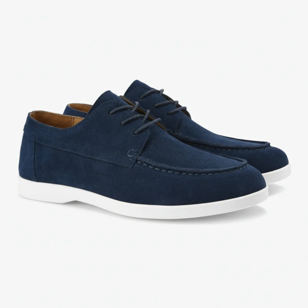 Premium Suede Lace Shoes - Image 3