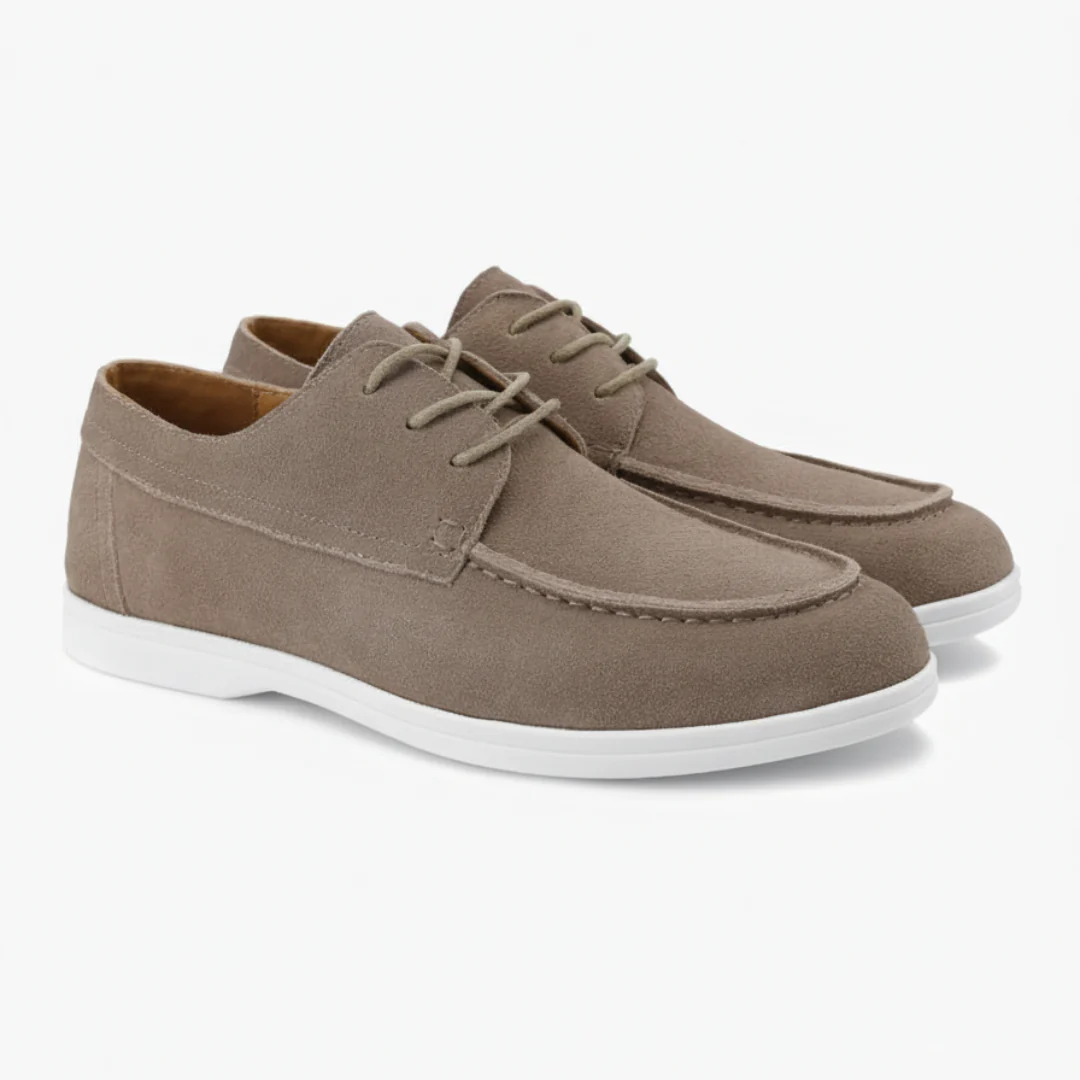 Premium Suede Lace Shoes - Image 9